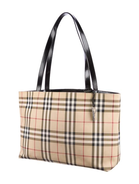 burberry nova check handle bag|burberry large nova check tote.